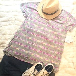 🆕 LuLaRoe Floral Classic T (NWT)